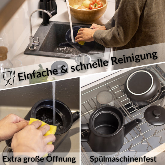 Teekanne mit Stövchen
